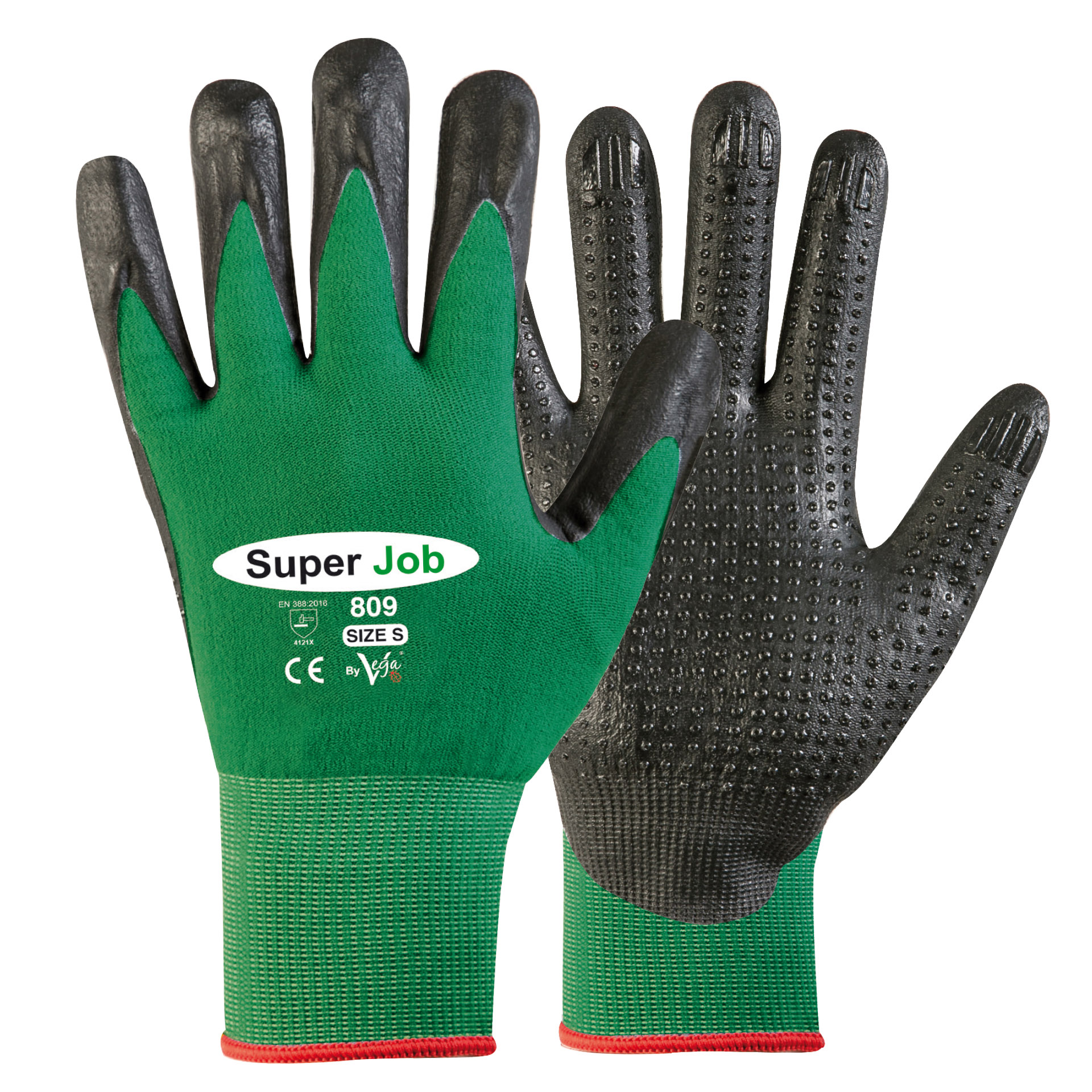 GUANTO LYCRA/NYLON PUNTINATO XL G809/XL