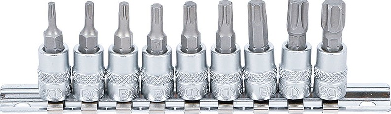 SET CHIAVI BUSSOLE TORX 1/4 BGS2164     