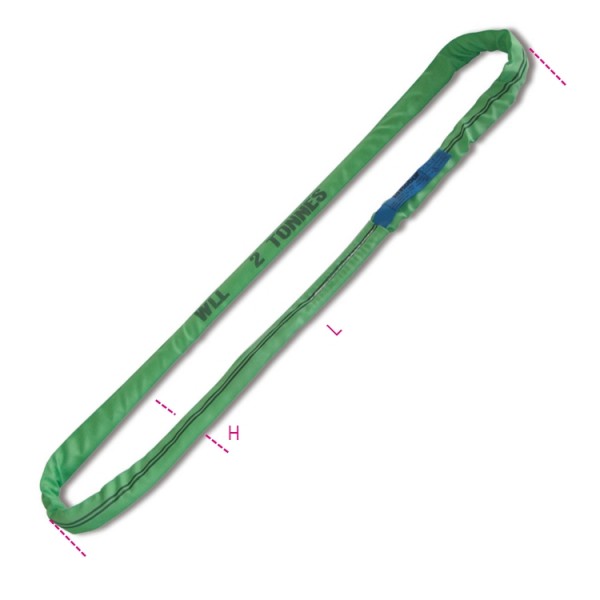 FUNE TONDA VERDE 081730120 LUNGH. 6MT   