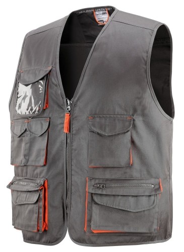 GILET WILLIS L ARANCIO/GRIGIO 422086    