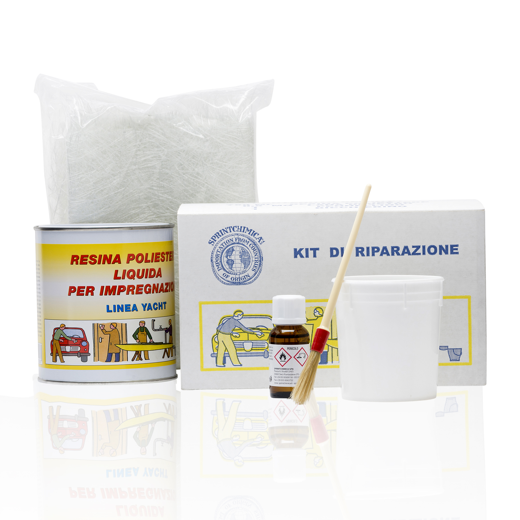 KIT X VETRORESINA 750ML FI99444 FI99444 