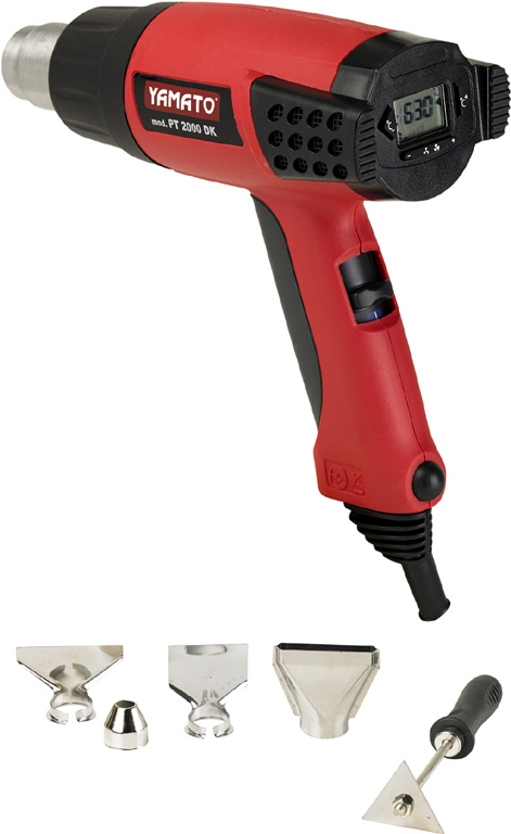 PISTOLA TERMICA YAMATO 2000W+REG FI99382