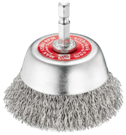 SPAZZOLE A TAZZA T60 HEX 0656