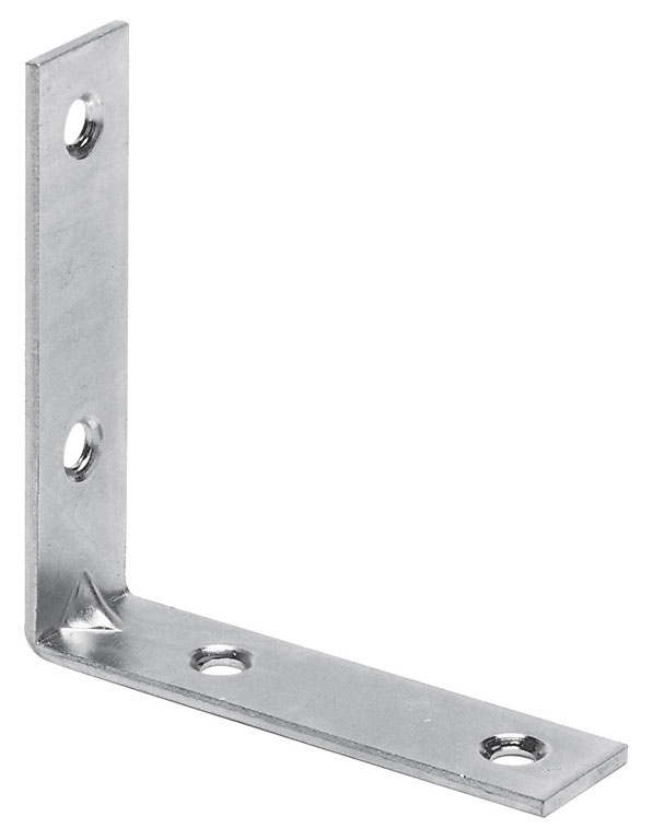 LASTRINE AD ANGOLO ZINC. 10X10 AL166ZB10