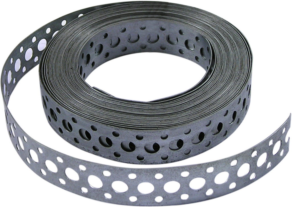 BANDELLA FORATA ZINC. 25MM 10MT FI96303