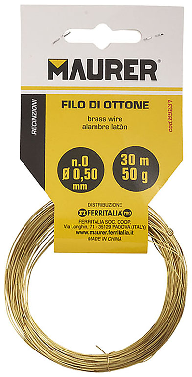 MATASSA FILO OTTONE N.5 MM 1 FI89234