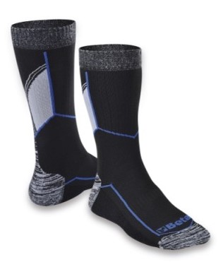 BETA 7425 CALZA CORTA TG.M NERO/BLU