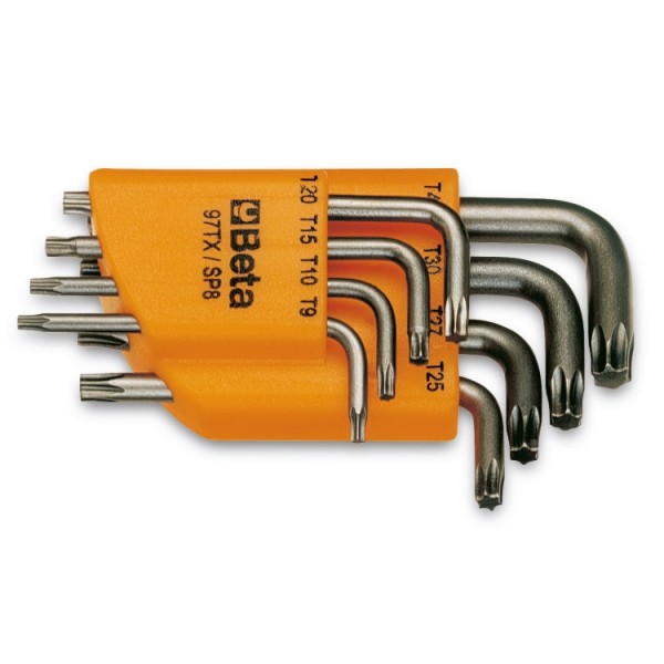 BETA 97TX/SC8 SET 8 CHIAVI TORX PIEG