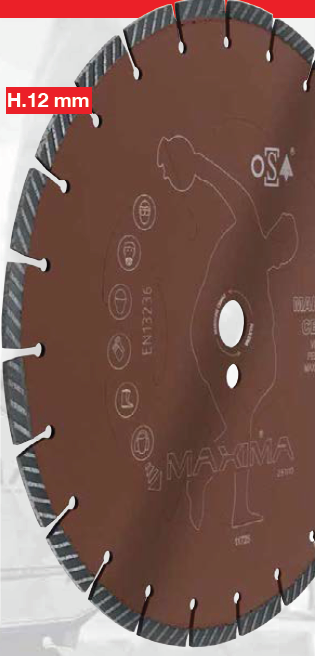 DISCO DIAM MARRONE D 350 MCE350F25      