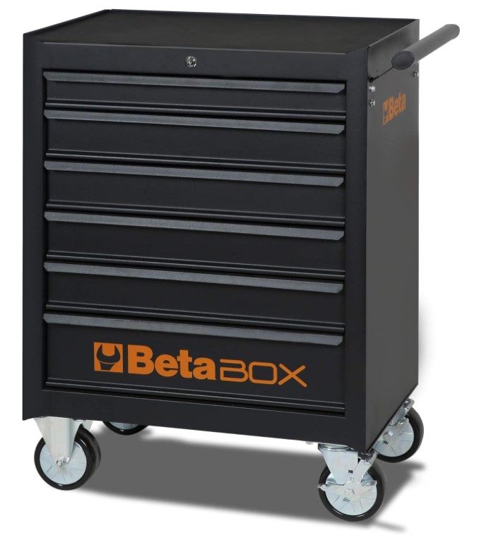 BETA C04 BOX CASSETTIERA NERA 6CASS