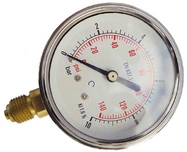 MANOMETRO D.63 0-12 1/4GLIC.MX706314012R