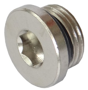 TAPPO MAS.CIL.CON O-RING 1/4 AS57OR14