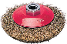 SPAZZOLA CONICA MM.100X10 M14 FI86529   