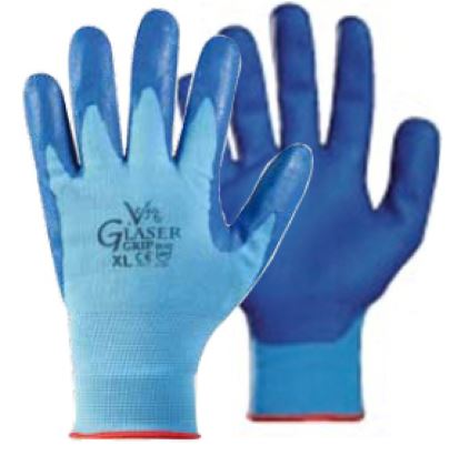 GUANTO NYLON BASE ACQ.BLU XL GLASER/XL  