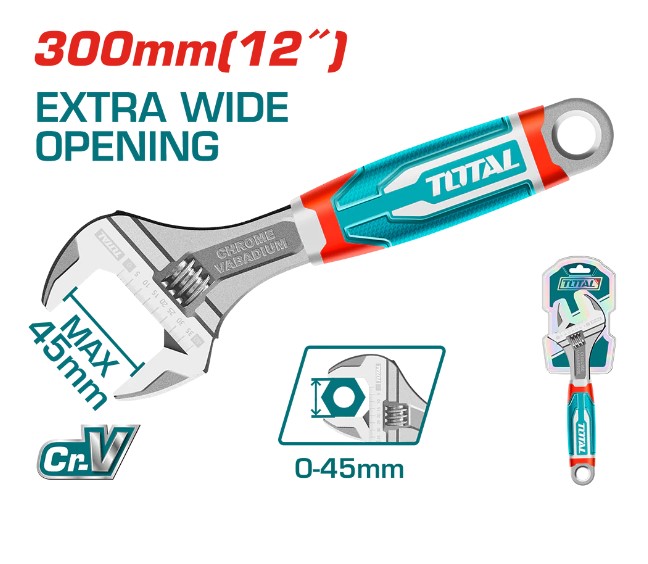 CHIAVE REG. A RULLINO 300 MM 4221800300