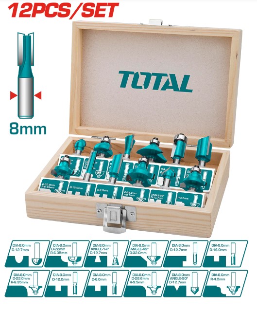 SET FRESE X LEGNO 8MM 4520200800