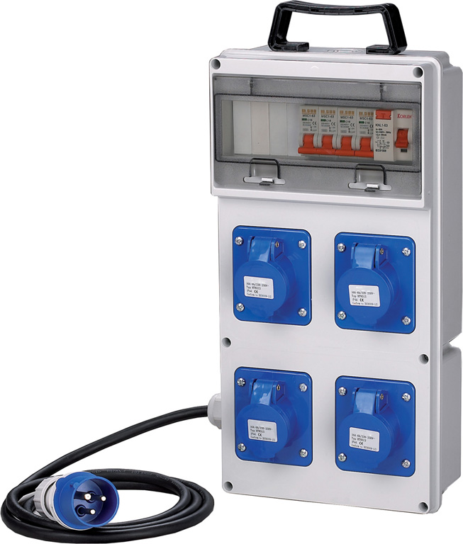 QUADRO ELETTRICO IP44 4PRESE FI94675