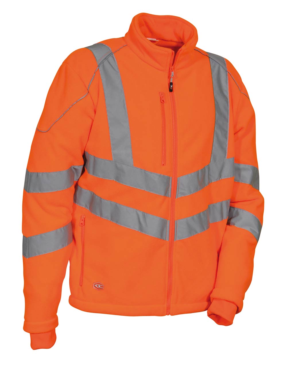 GIACCA PILE DUKESSE ARANCIO TG.S (2)