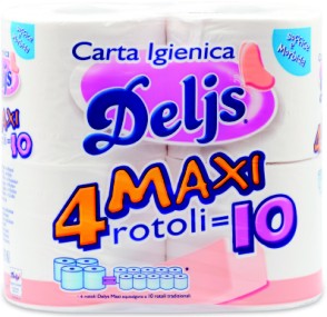 CARTA IGIENICA DELJS 4ROT IGDELJS4RT