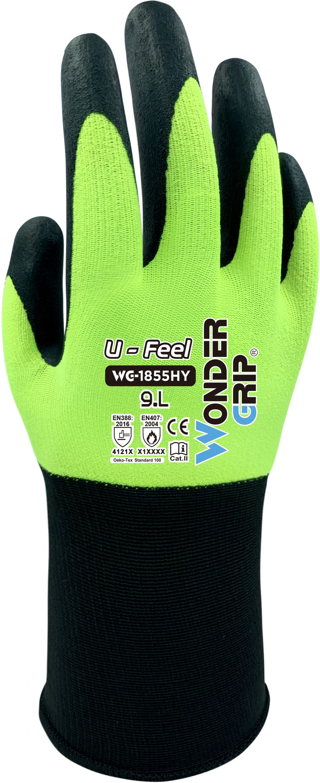 GUANTO POL+SPANDEX NIT.9/L U-FEEL/9