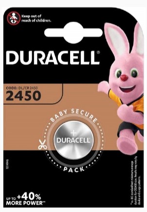 PILA DURACELL 2450 338240               
