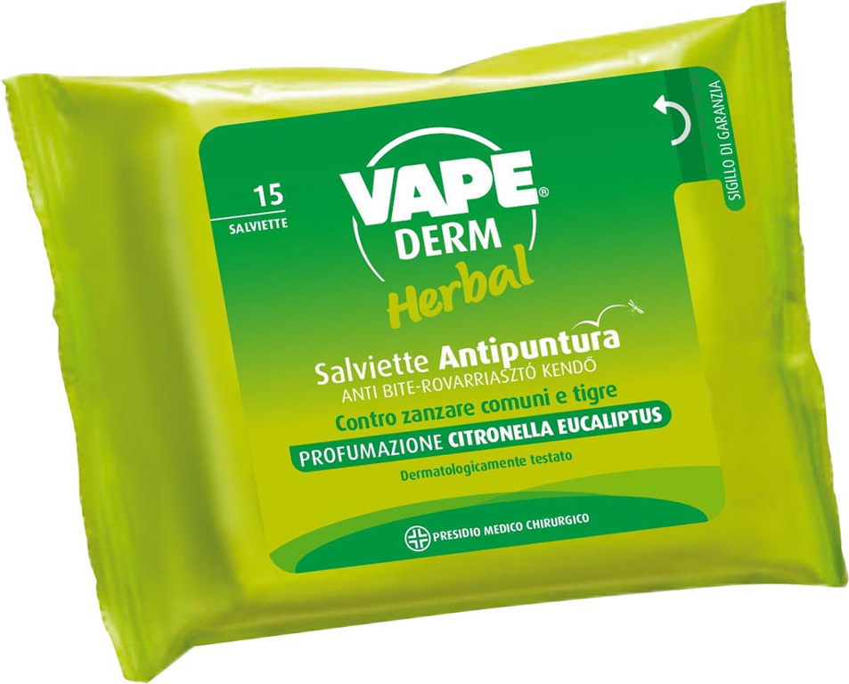 SALVIETTE ANTIPUNTURAVAPE15PZ VGA08706  
