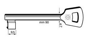 CHIAVI TAGLIAFUOCO N.9 9NFHL            