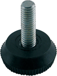 PIEDINO PLAS.NERO MM40FIL.M10MACO1724010