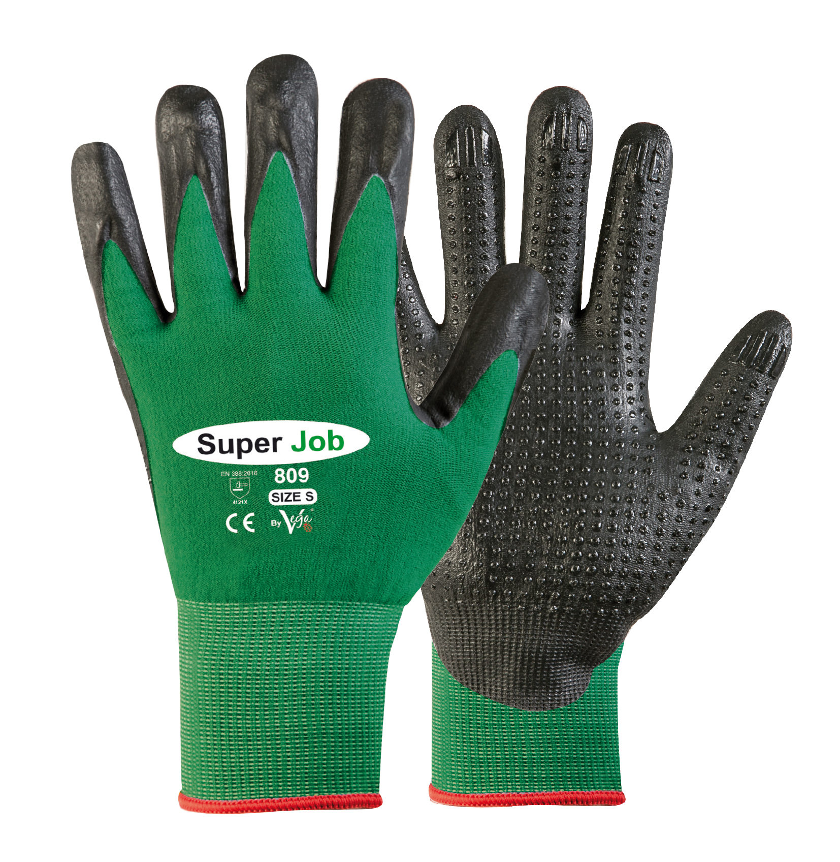 GUANTO LYCRA/NYLON PUNTINATO L G809/L   