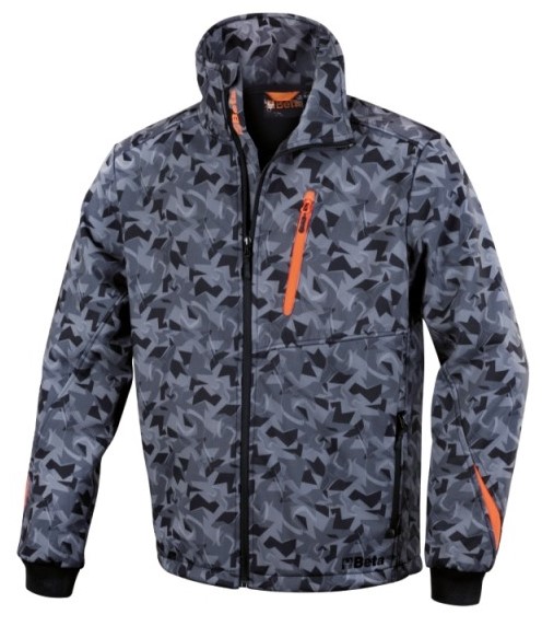 BETA7658CM L GIACCHE SOFTSHELL CAMOU