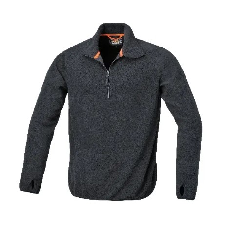 BETA 7635N XL PILE 1/2 ZIP NERO         