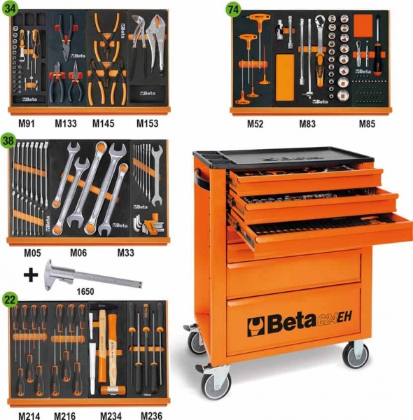 BETA C24EH/VI +169 UTENS. 2400/EH/VI    