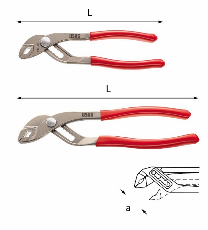 USAG 178 N_250 PINZA REGOLABILE         