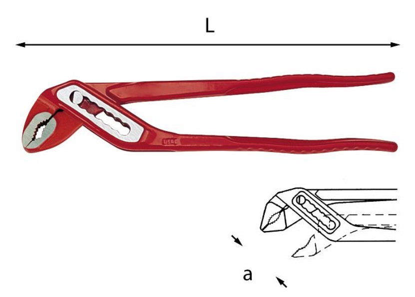 USAG 180 V_300 PINZA REGOLABILE