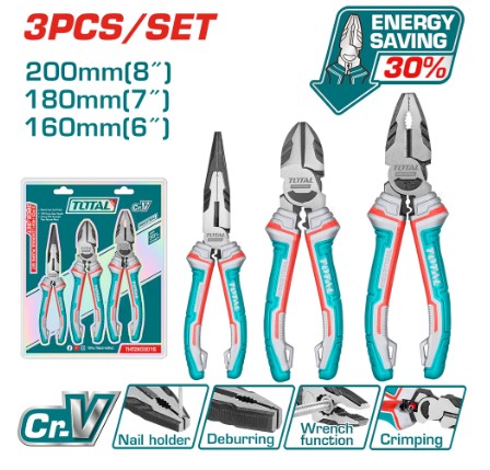 SET 3 PINZE A GRANDE EFFETTO 4161300002
