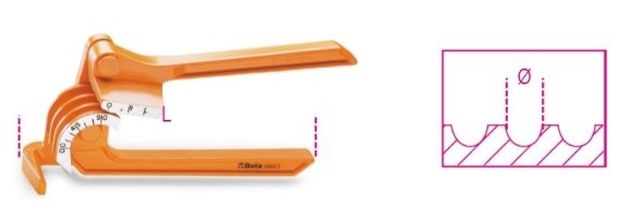 BETA 388A/2 PINZA CURVATUBI             