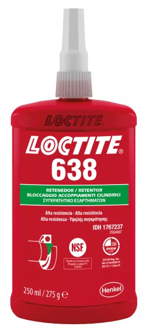 ADESIVO LOCTITE 638 - 50ML              