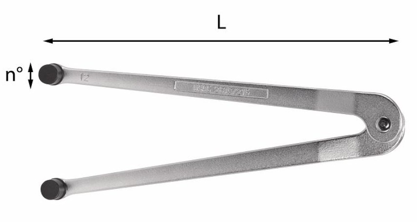 USAG 281C-6 CHIAVE A COMPASSO 14-100 D.6