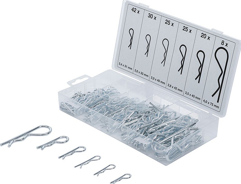 KIT 150 COPPIGLIE ELAST BGS8043         