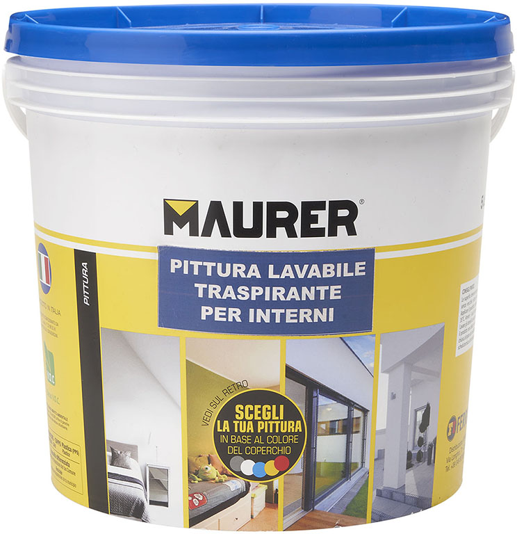 TEMPERA LAVABILE 14LT BIANCO FI98251    