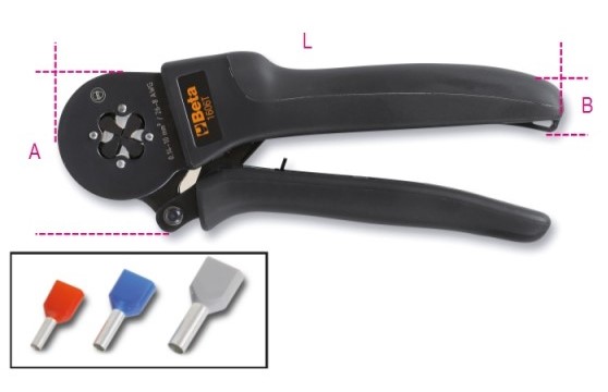 BETA 1606T PINZA X CRIMPATURA