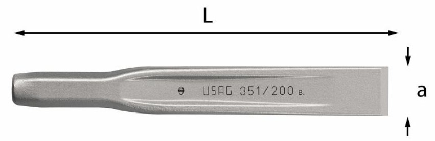 USAG 351/300MM SCALPELLI NERVATI        