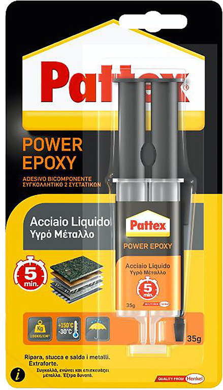 PATTEX ACC.LIQUIDO POWER EPOXY SIR. GR35