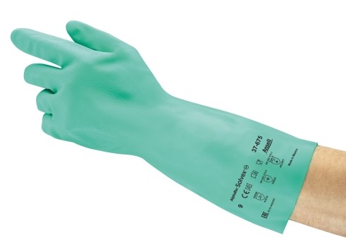 GUANTI NITR. SOLVEX 37-675 340010 TG.7  