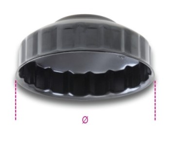 BETA 1493PF 76-L12 BUSS.FILTRO OLIO 1/2
