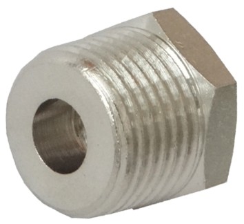 RIDUZIONE FEMM.3/8 CIL. M 1''CONICO     