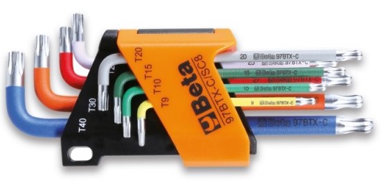 BETA 97BTX-C/SC8 CHIAV.PIEGH.C/SUPP.8PZ 