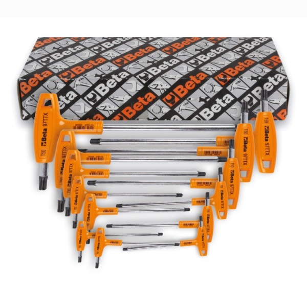 BETA 97TTX/S6 SET 6 CHIAVI TORX C/IMPUGN