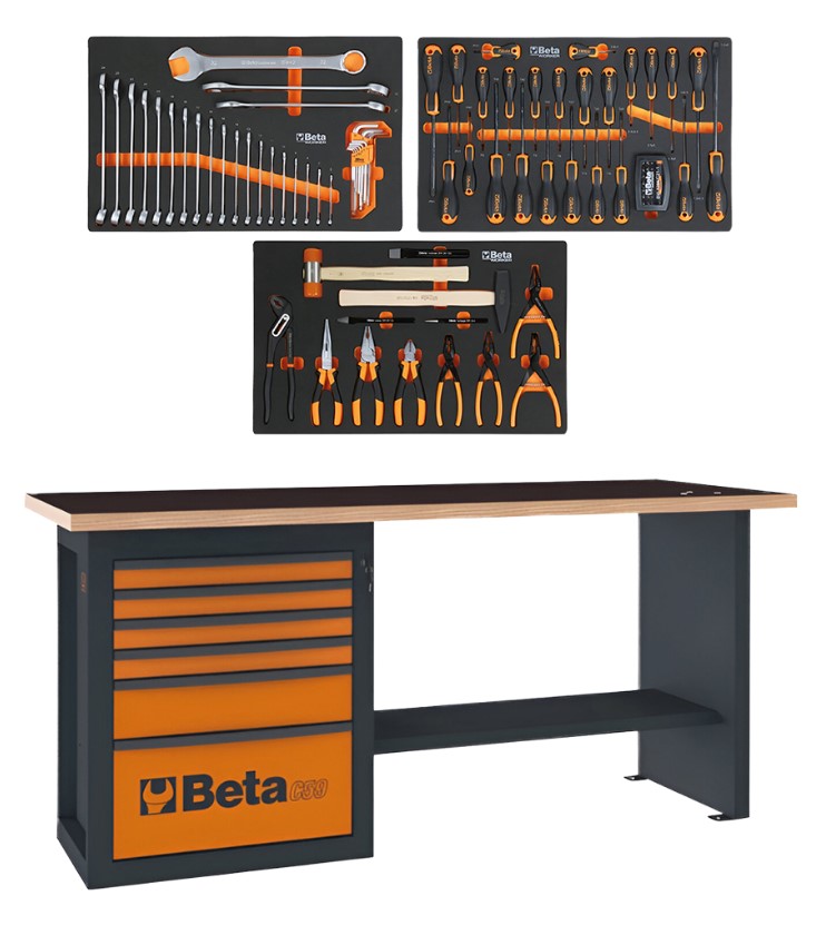 BETA C59A-0/3M BANCO+90 UTENSILI        