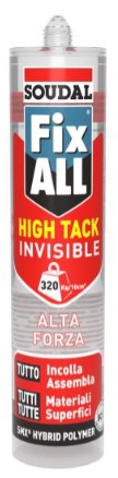 FIX ALL HIGH TACK CLEAR IT 290ML 130821 